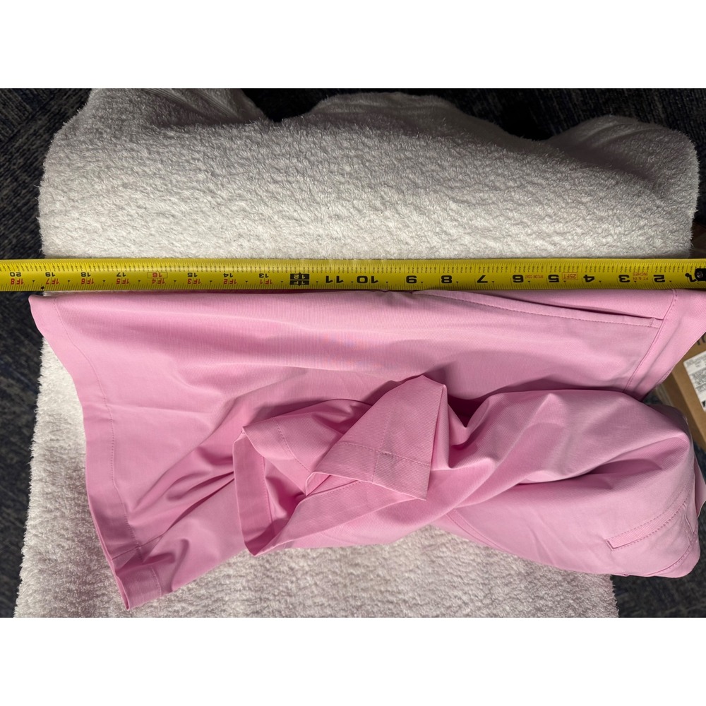 PGA Tour Mens Course Comfort Golf Shorts Pink 4-Way Stretch Size 38 NWT - Picture 8 of 10
